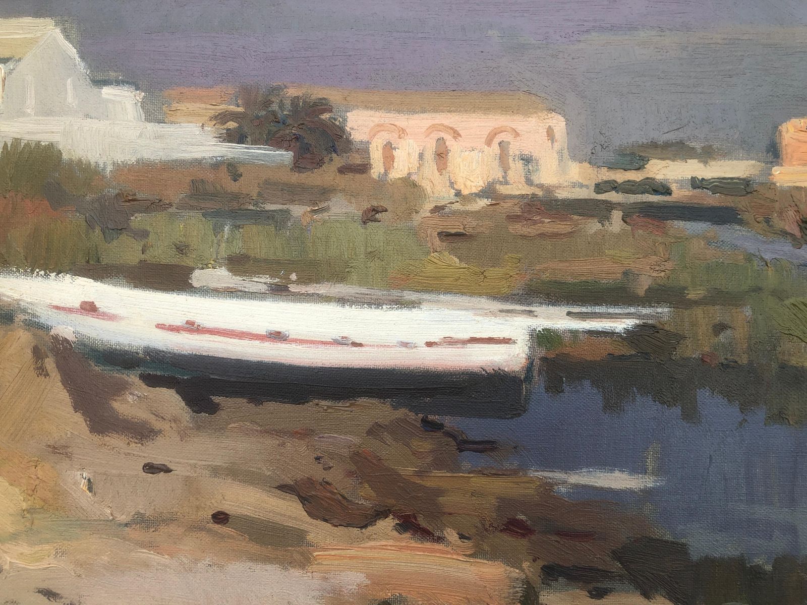 Antonio Sala Herrero Sant Carles De La Rapita Spanje Olieverf Op Doek Schilderij Landschap Zeegezicht 1979 photo buy