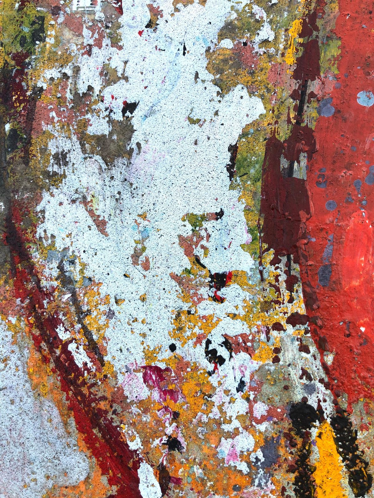 Svetla Georgieva Gemini Mixed Media On Canvas Painting Abstract Expressionism 1989 photo vinterior