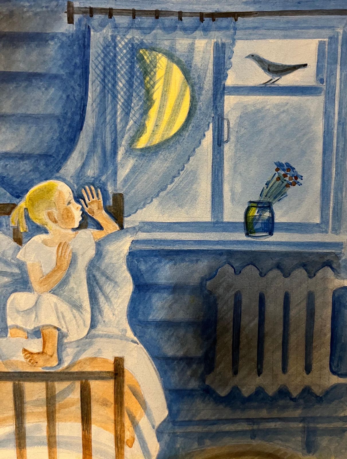 Marina Yevgenyevna Uspenskaya"Masha's Fairy Tales" Watercolor Cm. 17 X 22 1970 1970 photo for sale