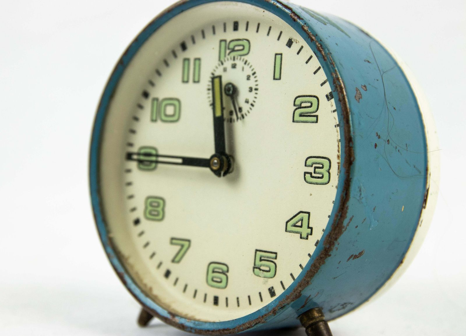 Vintage Alarm Clock, 1970s photo Home Decor