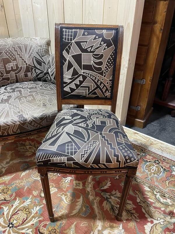 Salon Art Déco Style Louis XVI Canapé   Fauteuils   Chaises photo furniture