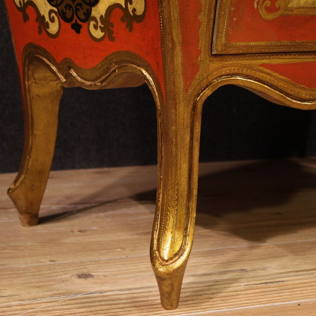 Small Lacquered Dresser In Tuscan Style From The 20th Century photo furniture