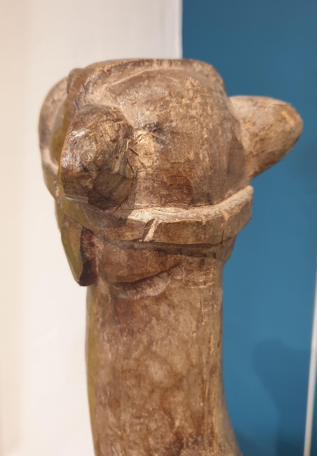 Unknownlarge Neapolitan 19th Century Hardwood Sculpture Of A Crèche Camel.1890s photo furniture