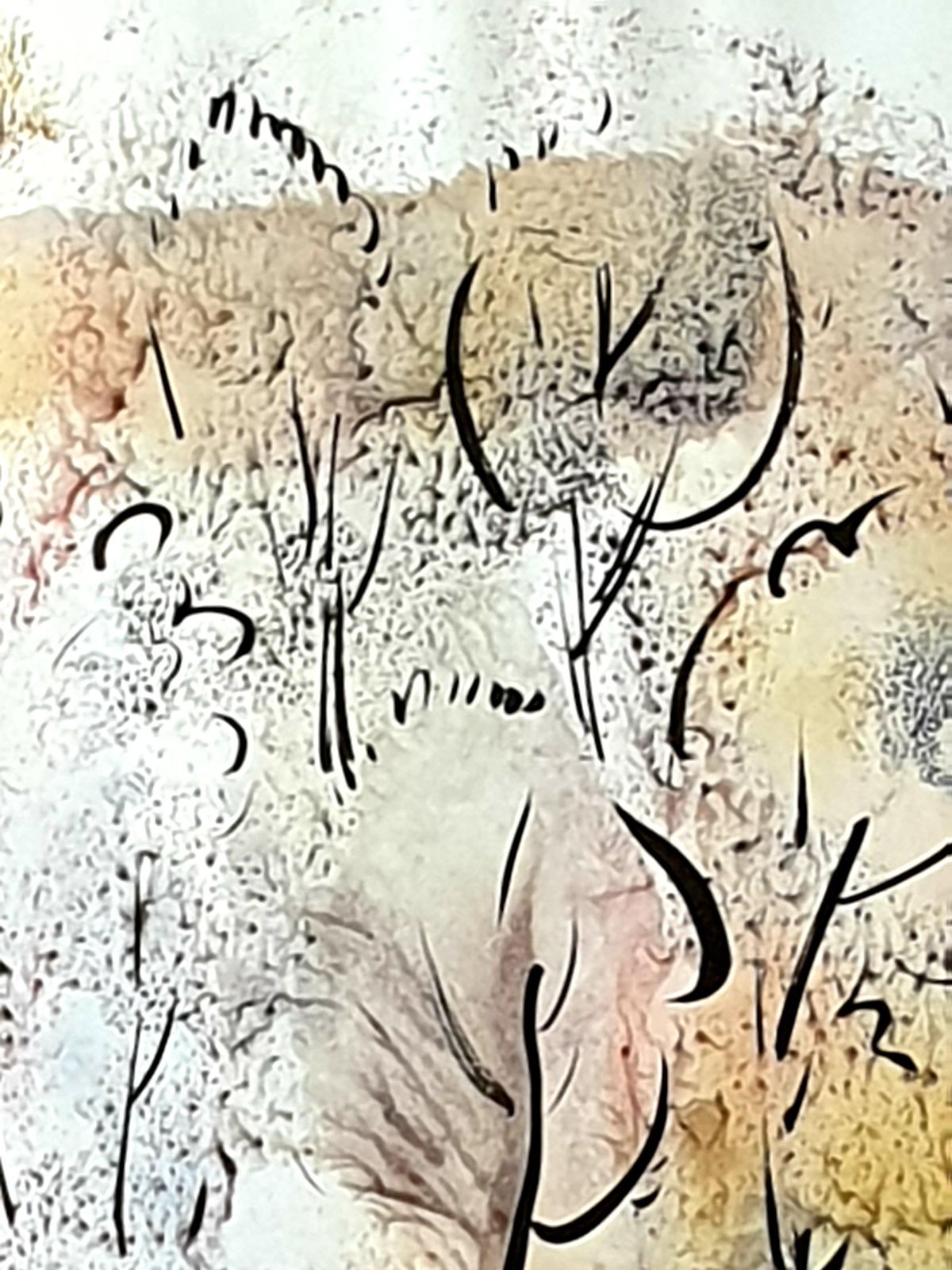 André Pierardfauvist Watercolour And Gouache On Paper, 'Through The Forest Glade'.1970s photo 493.0
