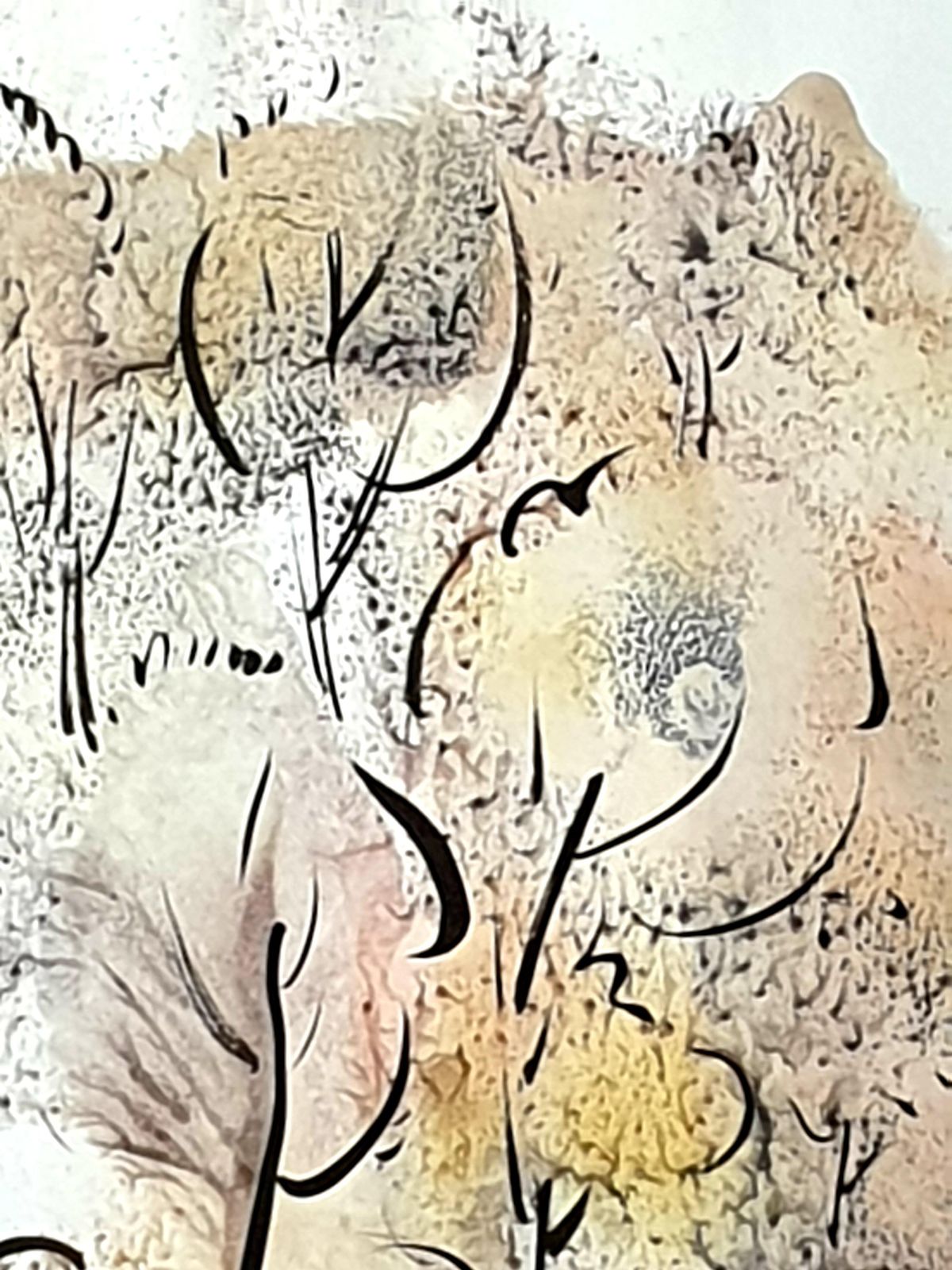 André Pierardfauvist Watercolour And Gouache On Paper, 'Through The Forest Glade'.1970s photo vinterior