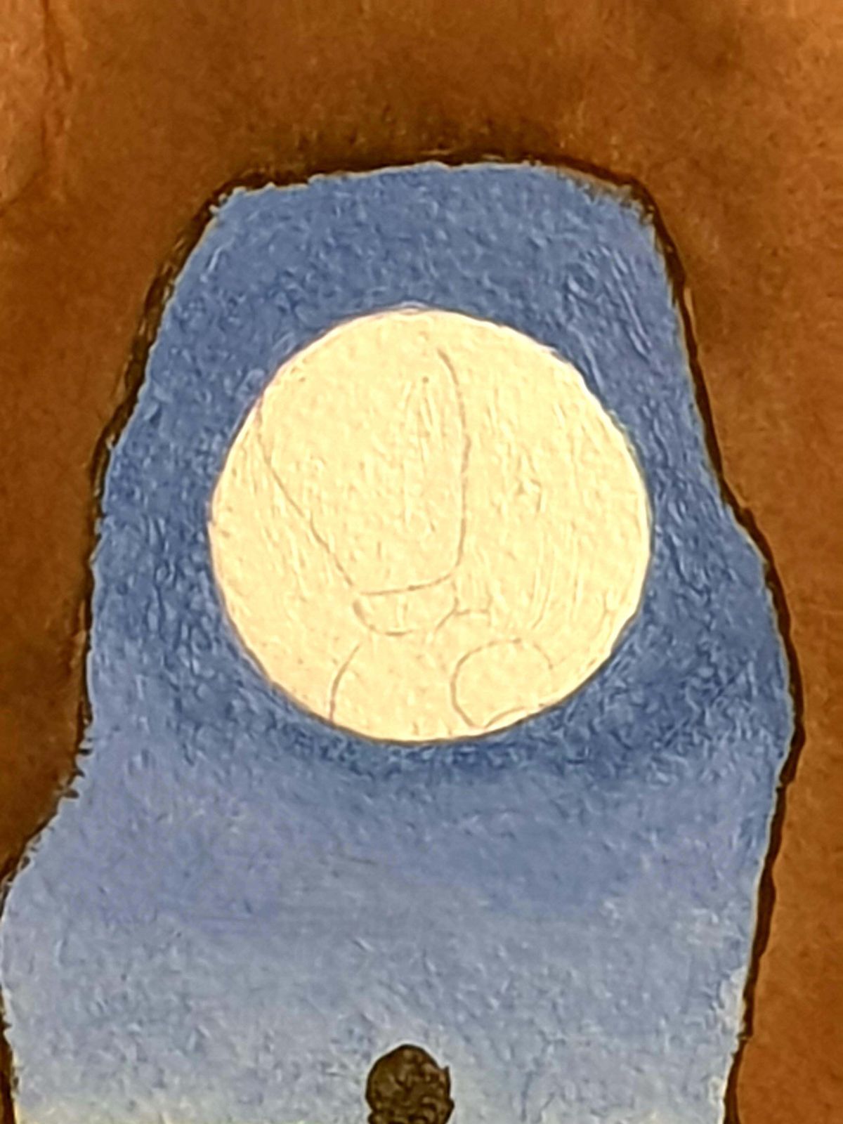 Derek Carruthers Surrealist Gouache On Paper, 'Threshold Or Pagans'.2012 photo Art