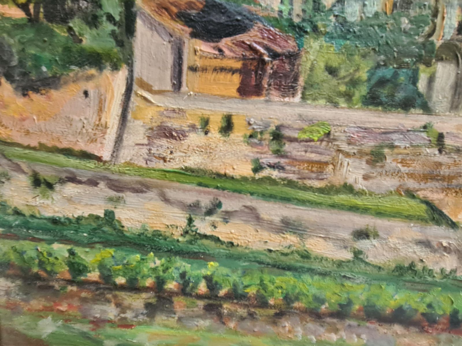 S Cornecthe Garden And 'Pavillon Martin' At Lou Marronie, Cotignac, South Of France.1990 photo vintage