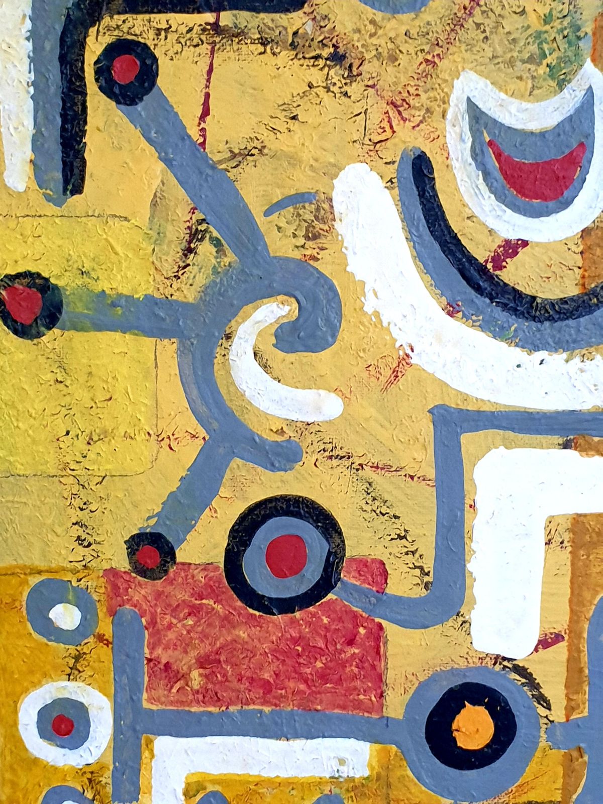 Albino Palamara Italian Contemporary Abstract Expressionist. 'Le Origini Linguistiche'.2024 photo for sale