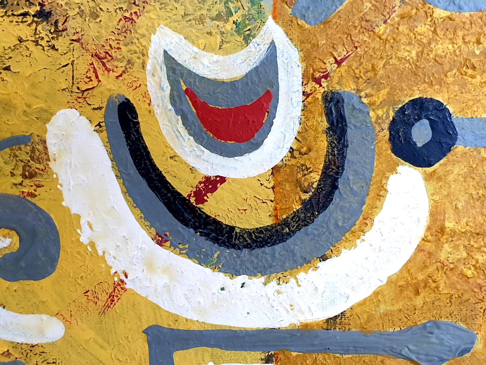 photo for sale Albino Palamara Italian Contemporary Abstract Expressionist. 'Le Origini Linguistiche'.2024