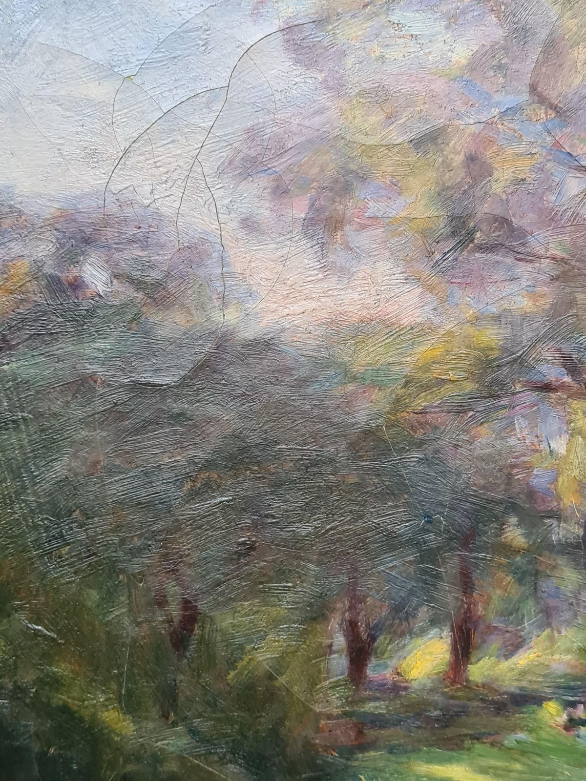 Lucien Mignonfrench Impressionist, A Clearing In The Woods, Close Circle Pierre August Renoir1935 photo 2211.0