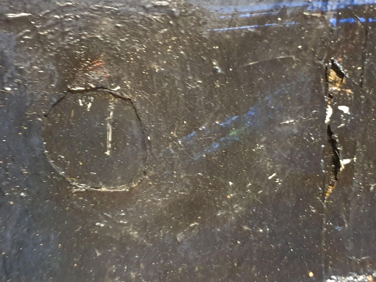 Unknown'monogrammes'. French Mid Century Abstract Expressionist. Oil On Canvas.1960s photo 2211.0