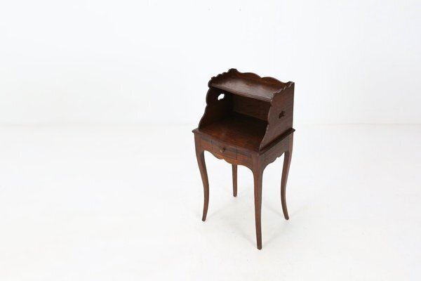 Louis XV Style Nightstand In Wood, France, 1900s photo Furniture