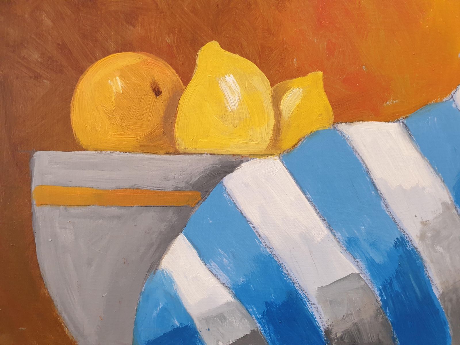Frank Mclean Docherty 'Kitchen Shelves'. Contemporary Scottish Surrealist Acrylic On Canvas.  2020 photo for sale