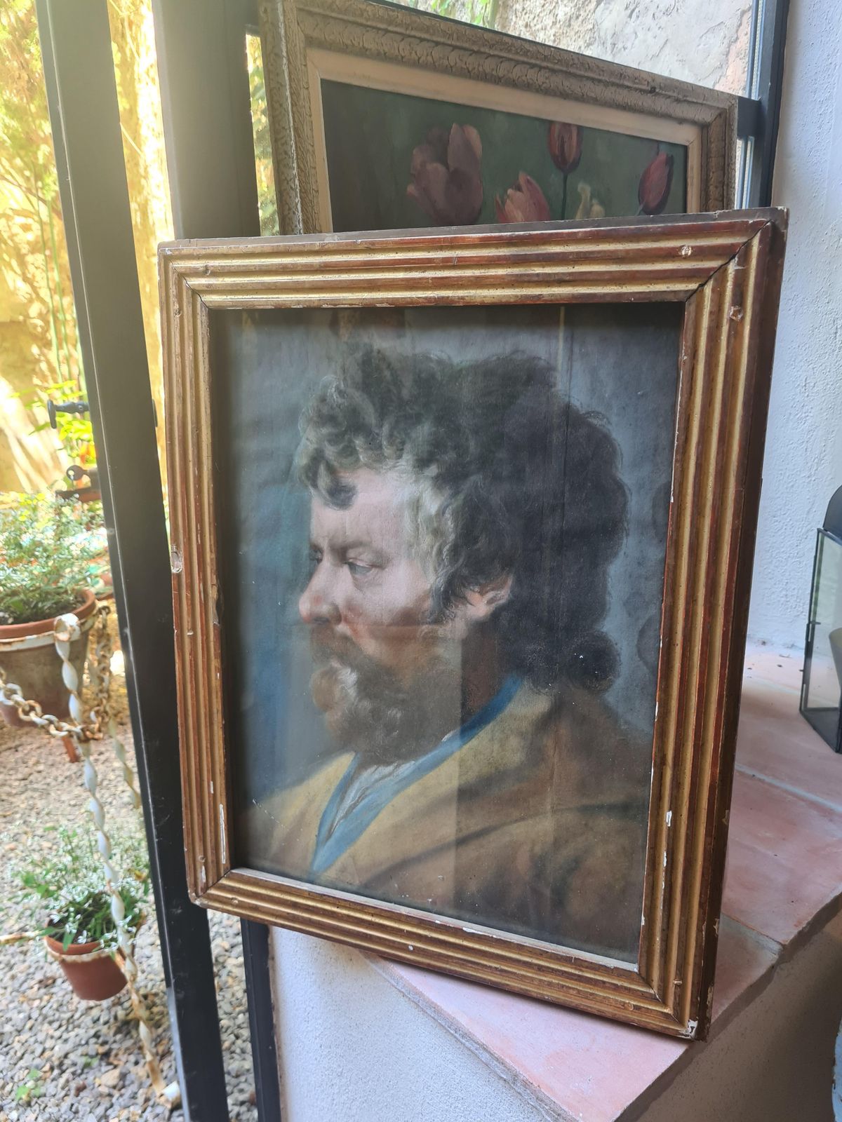 photo for sale 18th Century Pastel Portrait Of A Gentleman