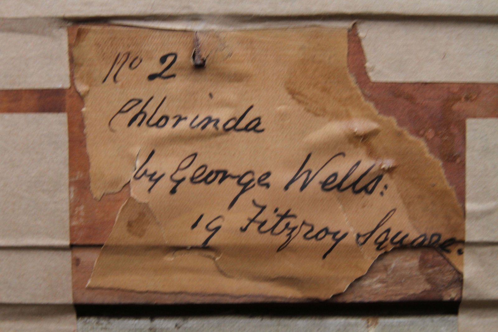 Art George Wellsportrait Of Chlorinda With Letter   British Art Victorian Genre Oil Painting Circa 1880 photo