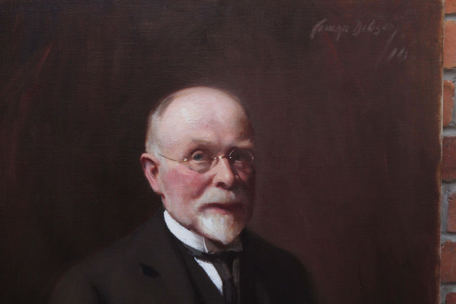 David Cowan Dobsonportrait Of Mr R H Sinclair   Scottish 1914 Art Male Portrait Oil Painting 1914 photo Art