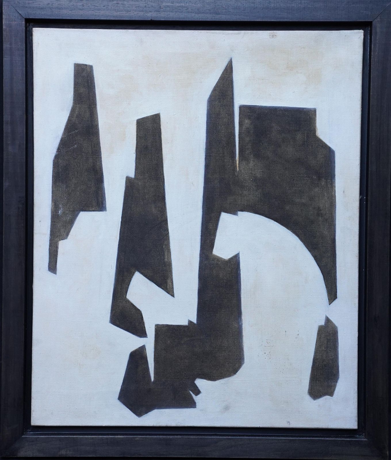 photo for sale Penelope Ellisconceptual Abstract V   British Sixties Art Oil Painting Female Artist1963