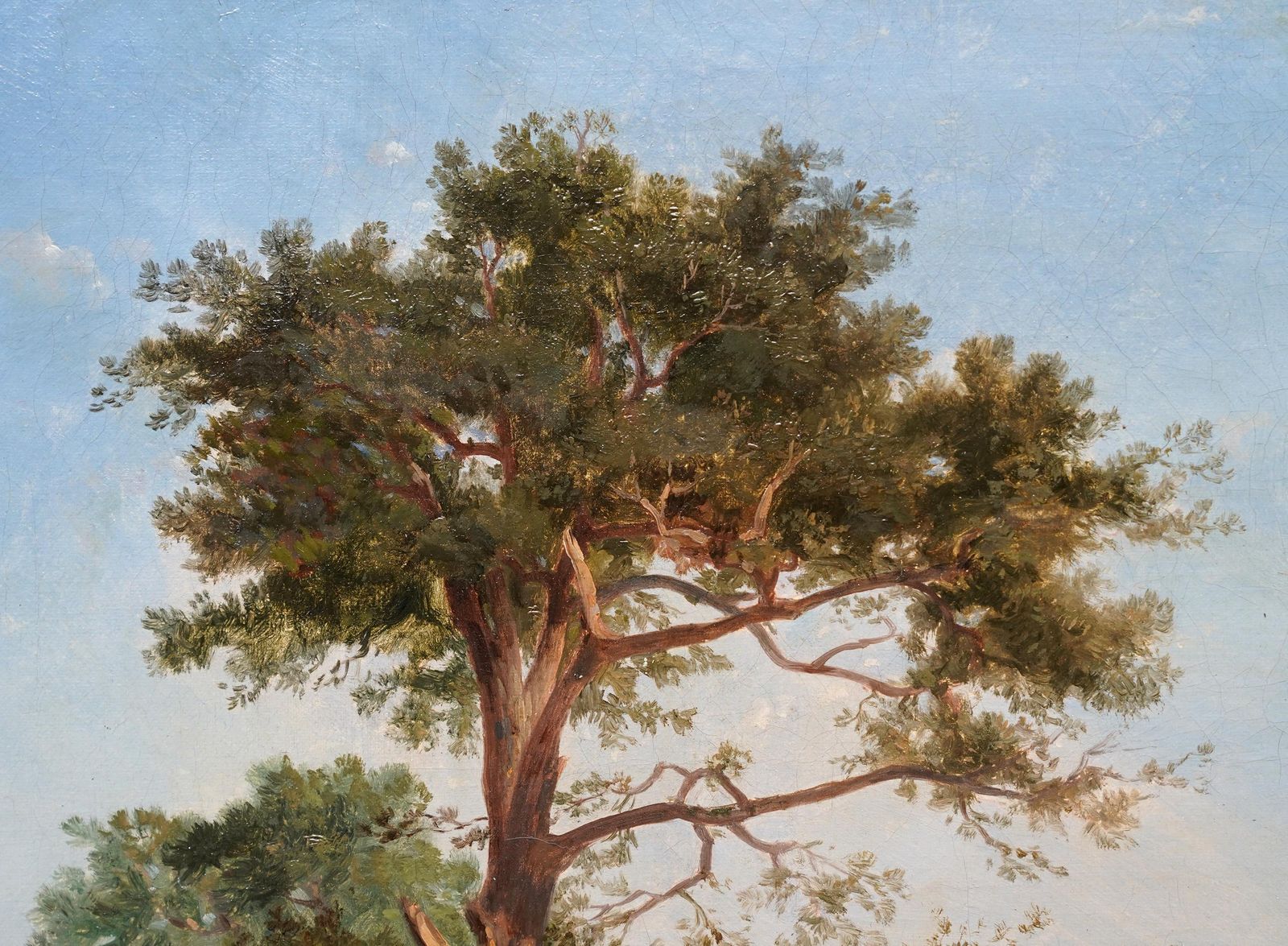 Henry Dawsonwomen In A Landscape   British Victorian Art Figurative Landscape Oil Paintingcirca 1850 photo vinterior