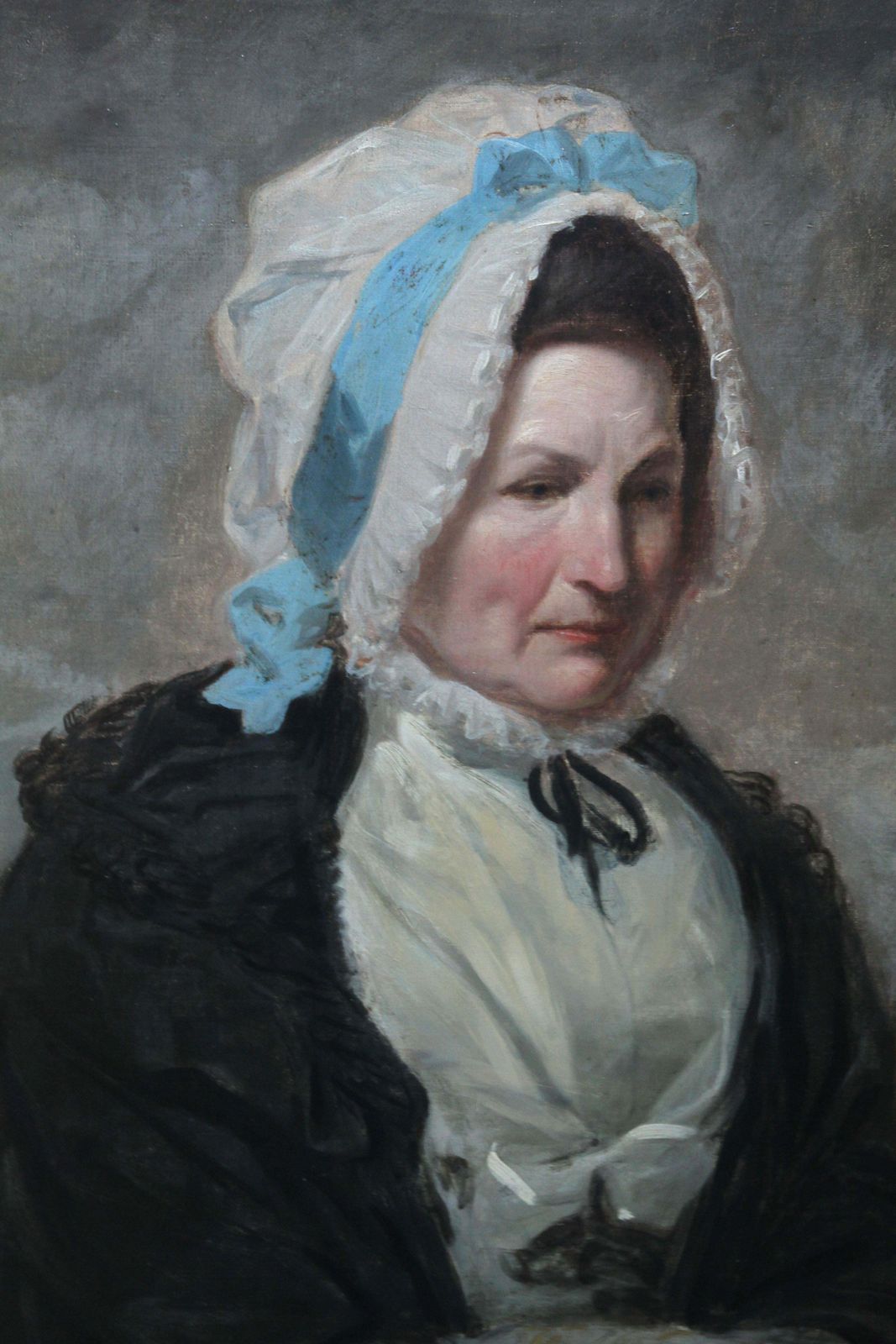 Thomas Lawrence (Circle)Portrait Of A Lady   Old Master British Early 19thc Oil Painting Woman Bonnet Circa 1820 photo Art