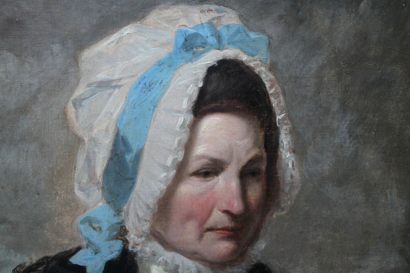 Thomas Lawrence (Circle)Portrait Of A Lady   Old Master British Early 19thc Oil Painting Woman Bonnet Circa 1820 photo buy