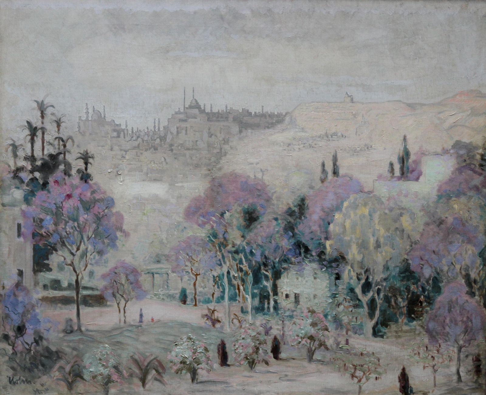 Gladys Nolanistanbul Turkey   Irish Post Impressionist Landscape Oil Painting Female Artistcirca 1930 photo furniture
