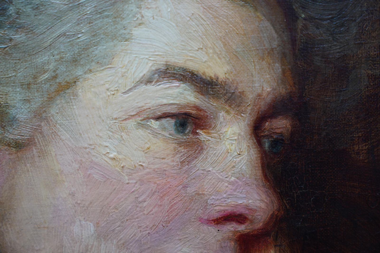 William Etty (Circle)portrait Of A Lady With Rose   British Art Old Master Portrait Oil Paintingcirca 1840 photo buy