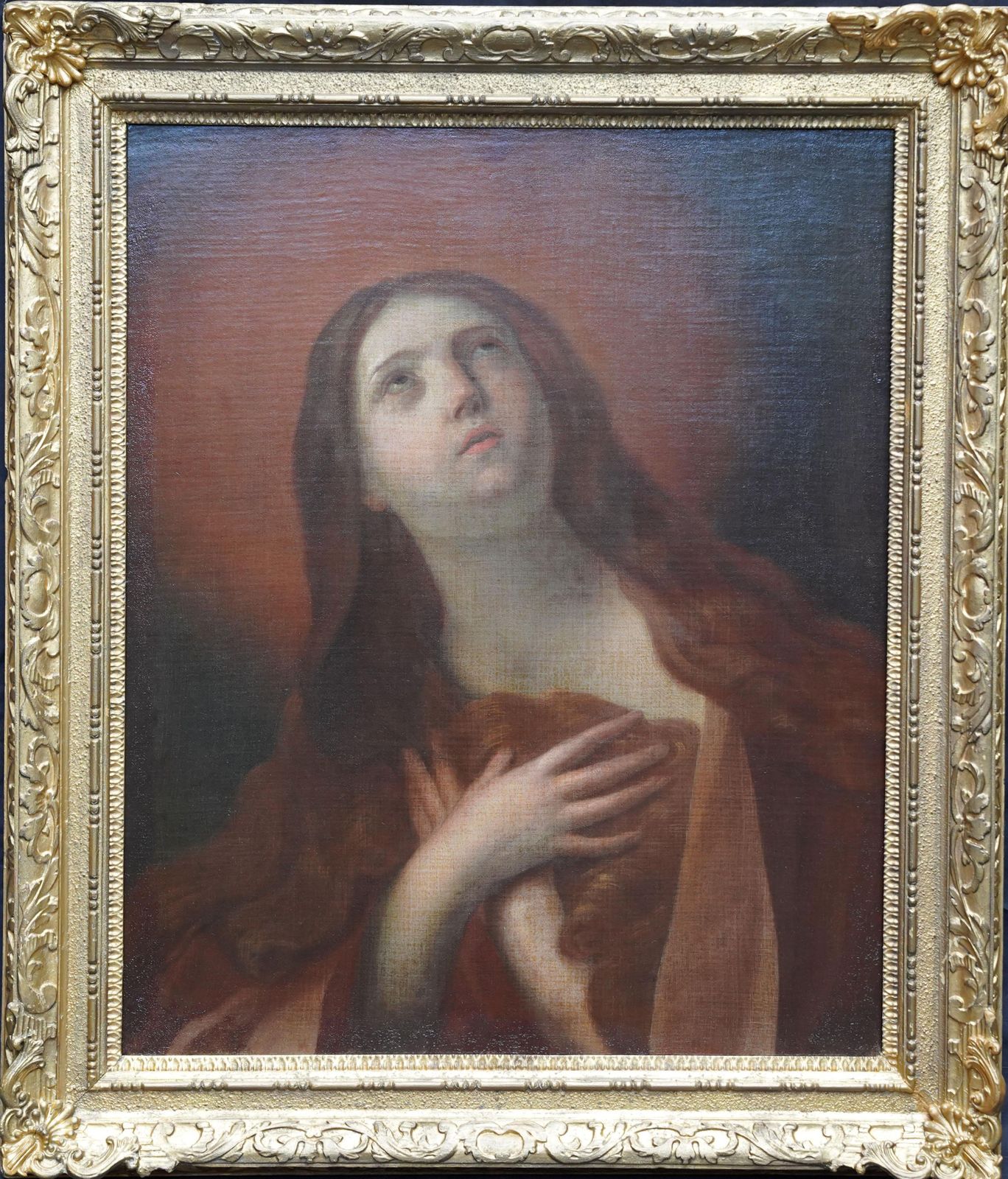 photo furniture The Penitent Mary Magdalene   Old Master Religious Art Portrait Oil Painting17th Century