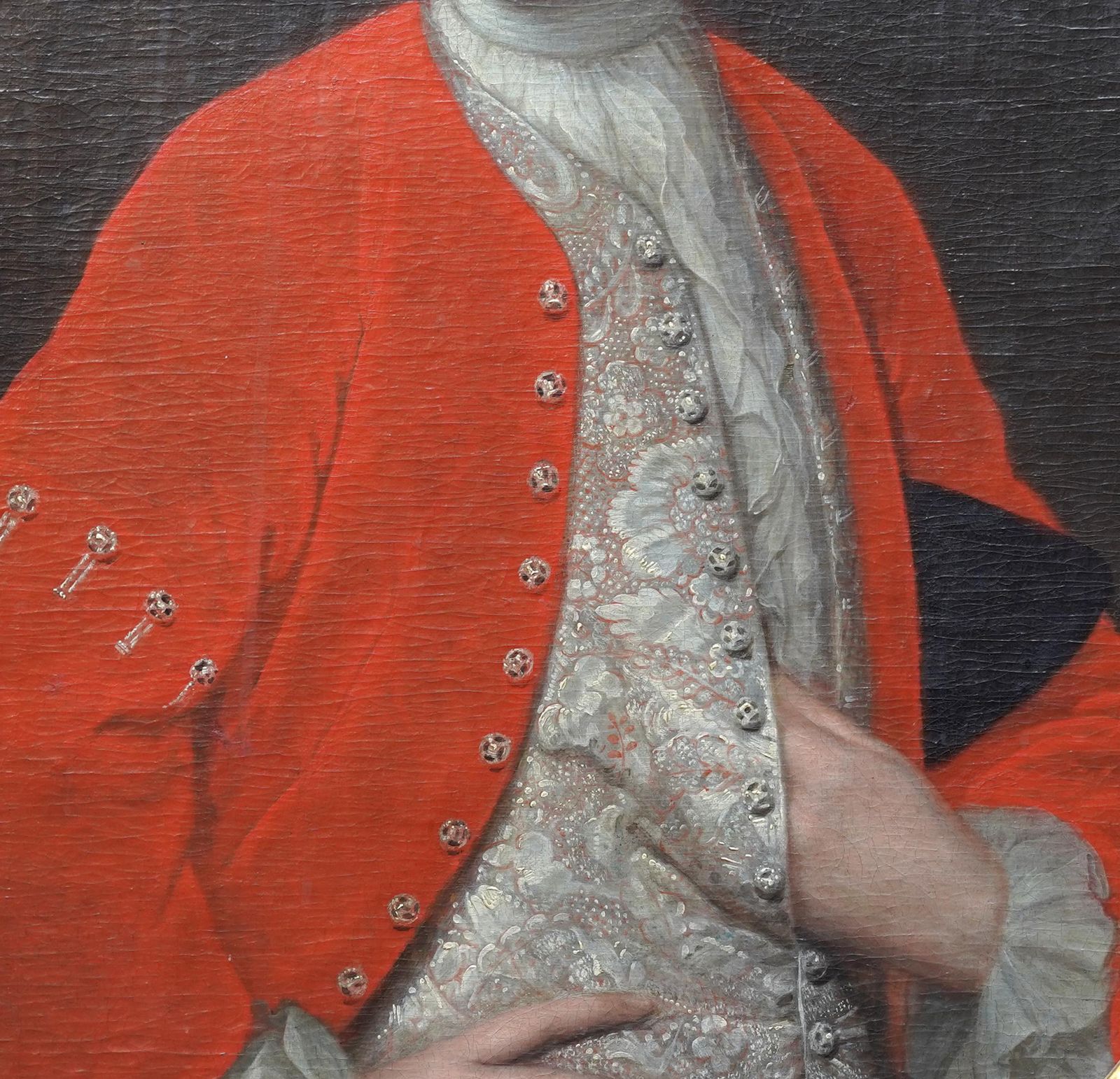 Oval Portrait Of A Gentleman   French Old Master C1700 Art Oil Paintingcirca 1700 photo vintage