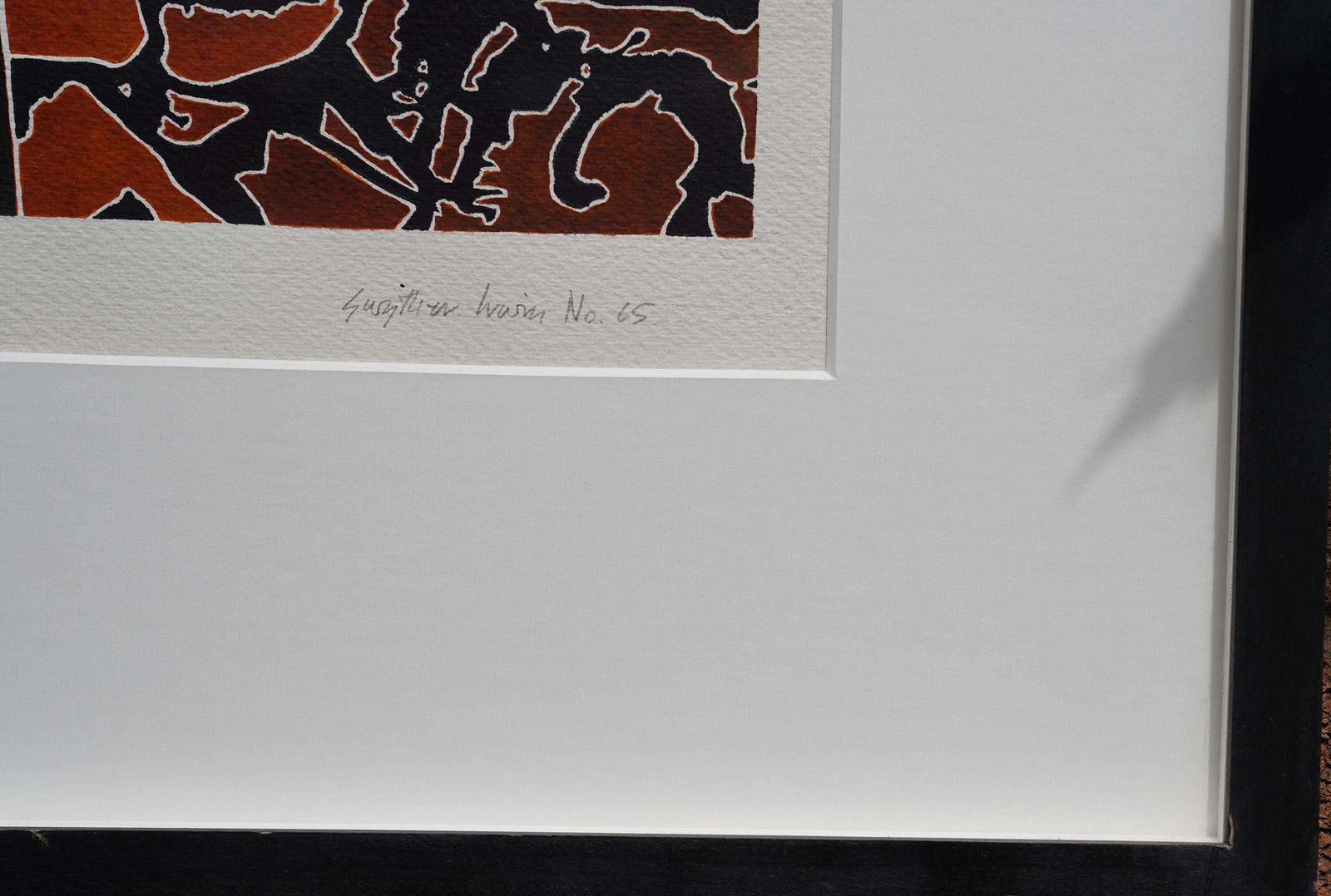 Art Gwyther Irwinedge Of The Universe   British Abstract Art Watercolour Painting St Ives Newlyncirca 1990 photo