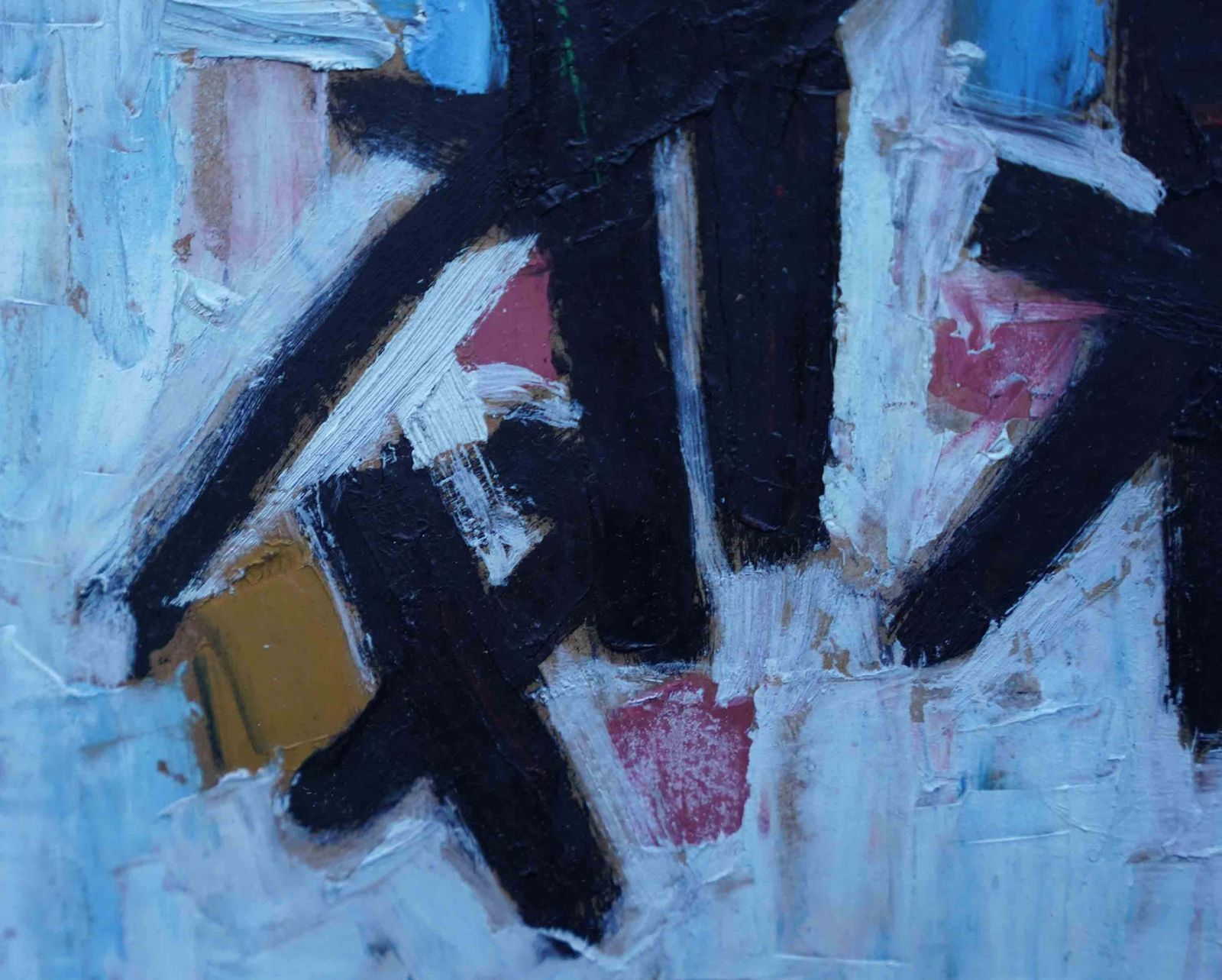 photo for sale Leo Davyfifties Abstract   British 1954 Abstract Art Oil Painting Slade School Artist1954