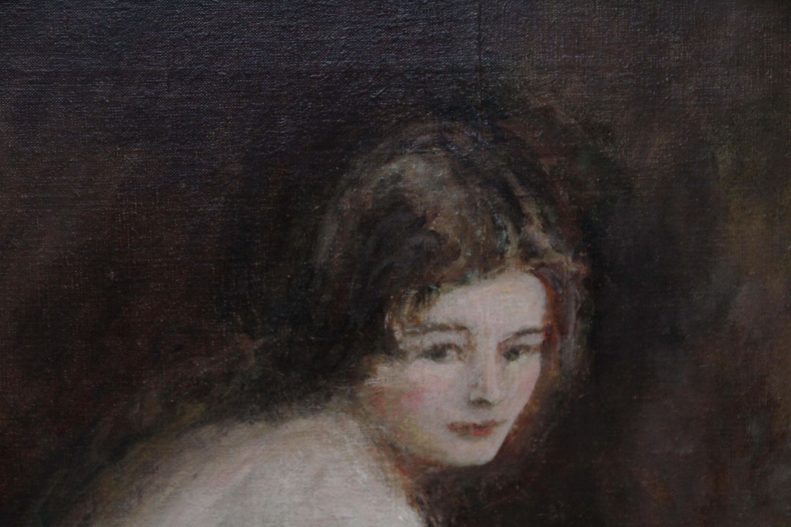 Philip Wilson Steernude Female Portrait   Susannah   British 20's Impressionist Art Oil Paintingcirca 1920 photo buy