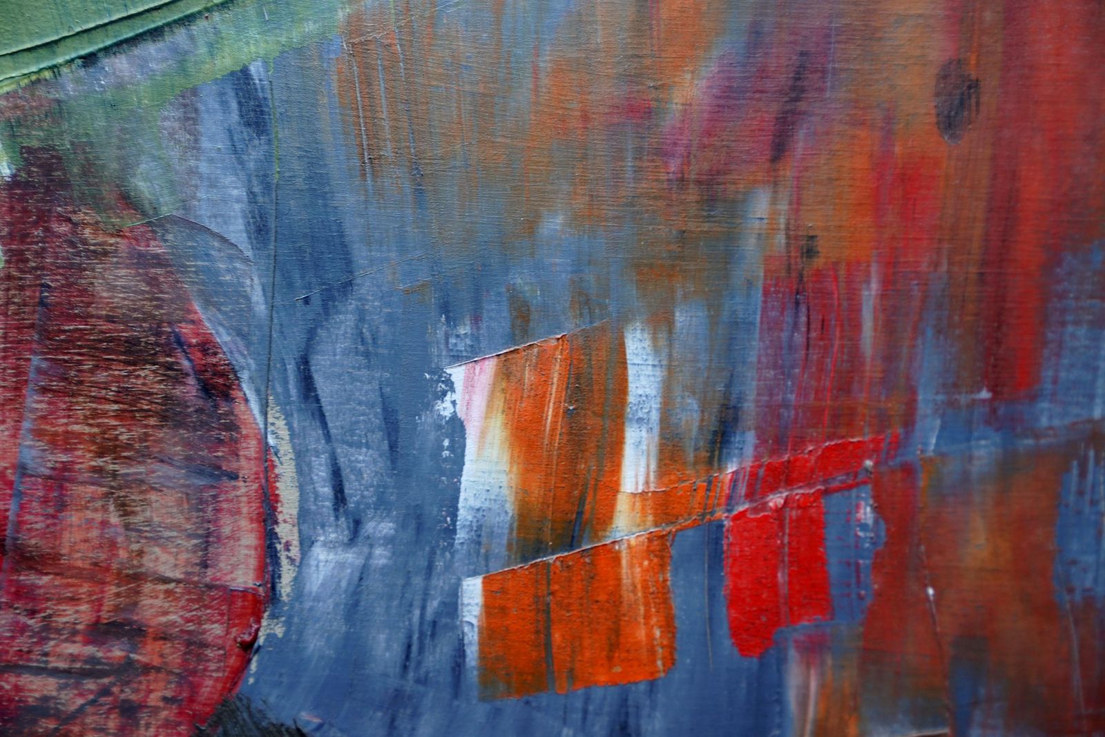 Art Robert Sadlerseaport 1 1957   British Abstract Art Oil Painting Suffolk Artist1957 photo