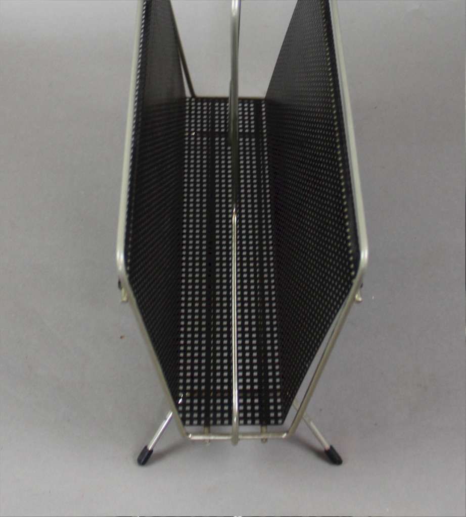 Perforated Magazine Rack From The 1950s photo Home Decor
