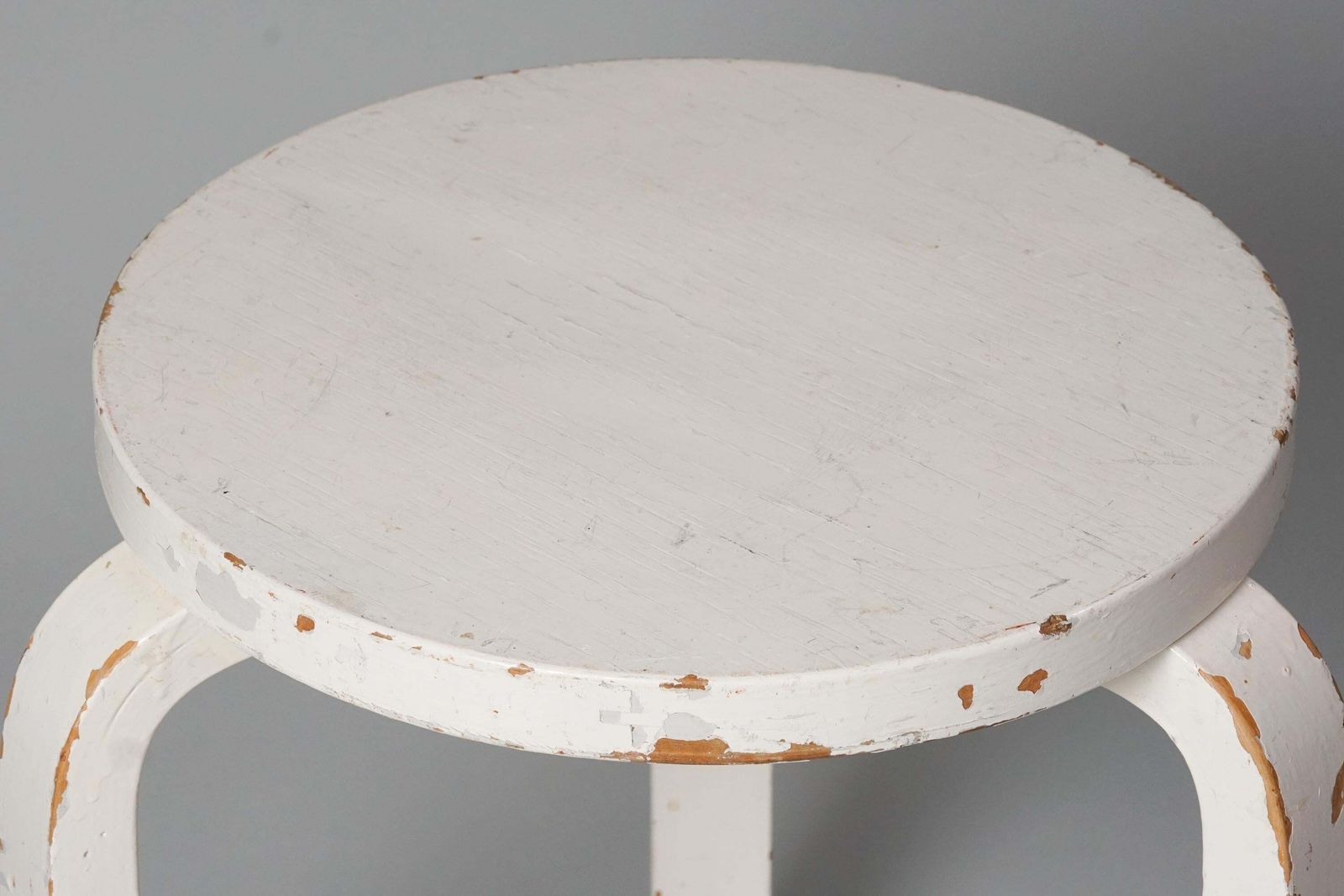 Model 60 Stool, Alvar Aalto, Oy Huonekalu  Ja Rakennustyötehdas Ab, 1930/1940s photo 850.0