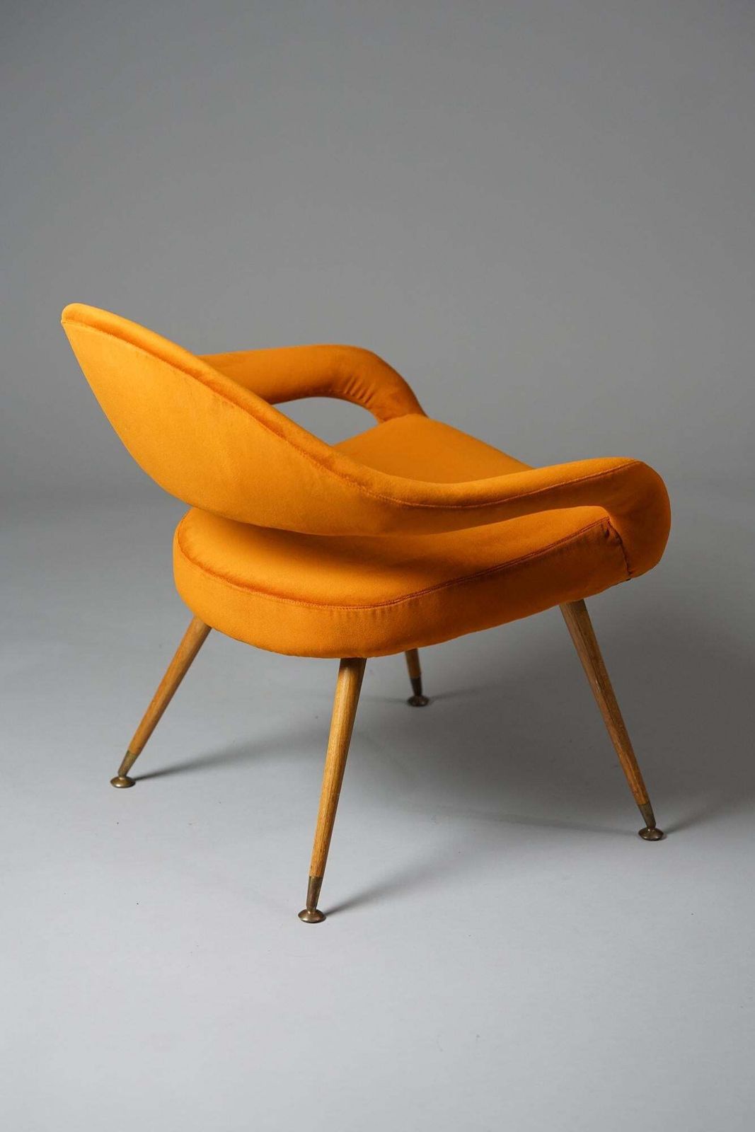 Rare Model "Du 55 P" Lounge Chair By Gastone Rinaldi, 1954 photo for sale