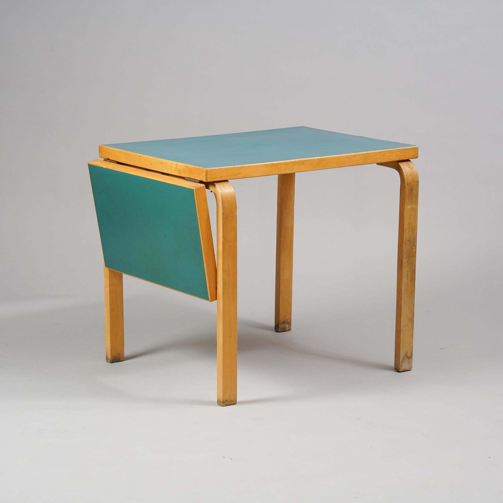 Alvar Aalto Dining Room Set Model Dl82 Table & Model 65 Chairs, Circa 1940s photo Furniture
