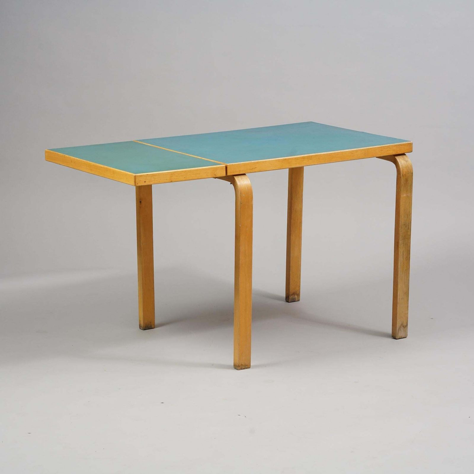 Alvar Aalto Dining Room Set Model Dl82 Table & Model 65 Chairs, Circa 1940s photo 7011.0