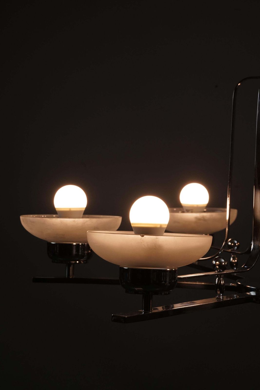 Paavo Tynell Style Rare Chandelier, Early 1900s photo Lighting