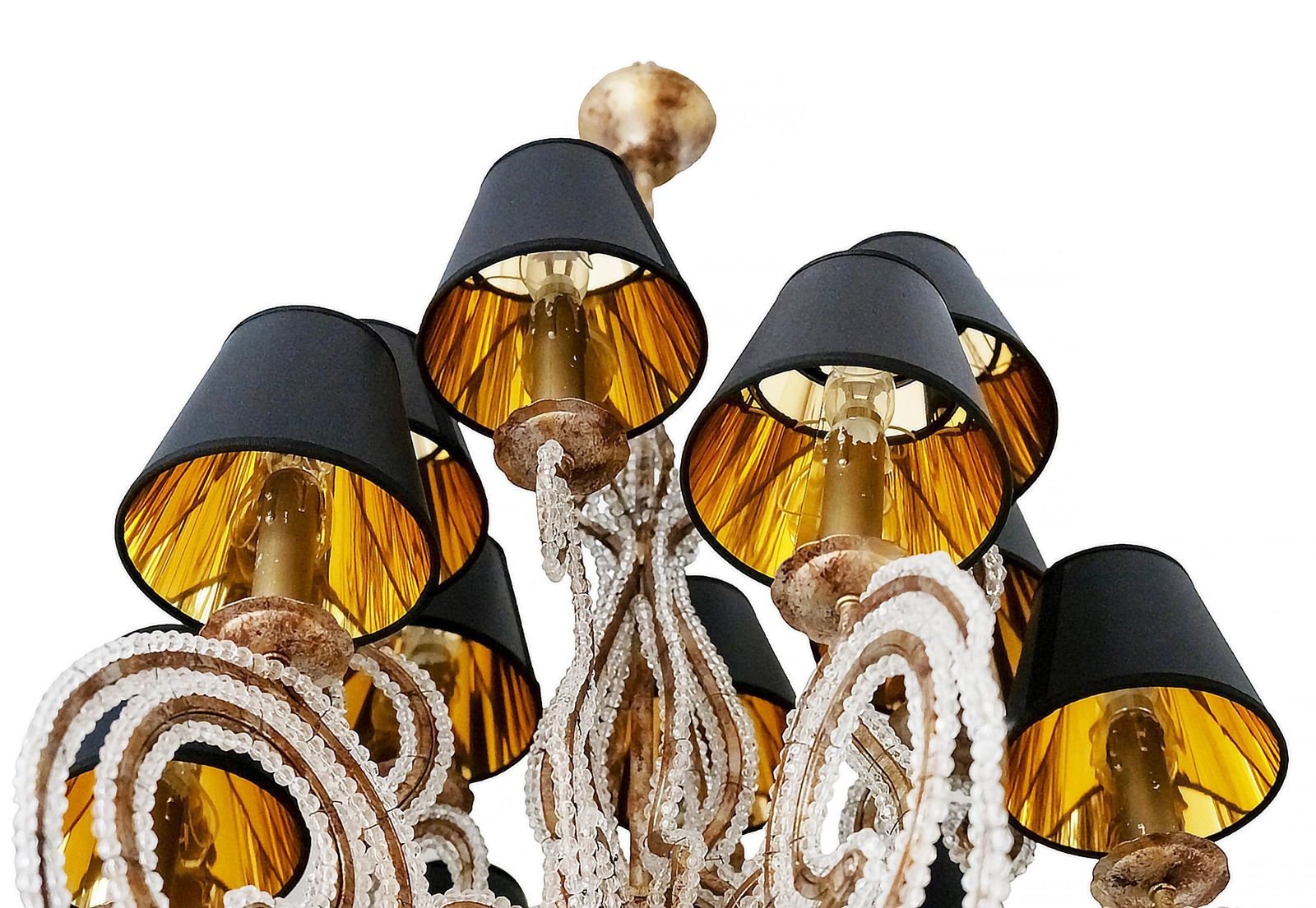 Pair Of Large French Crystal Chandeliers, Circa 1960's photo buy