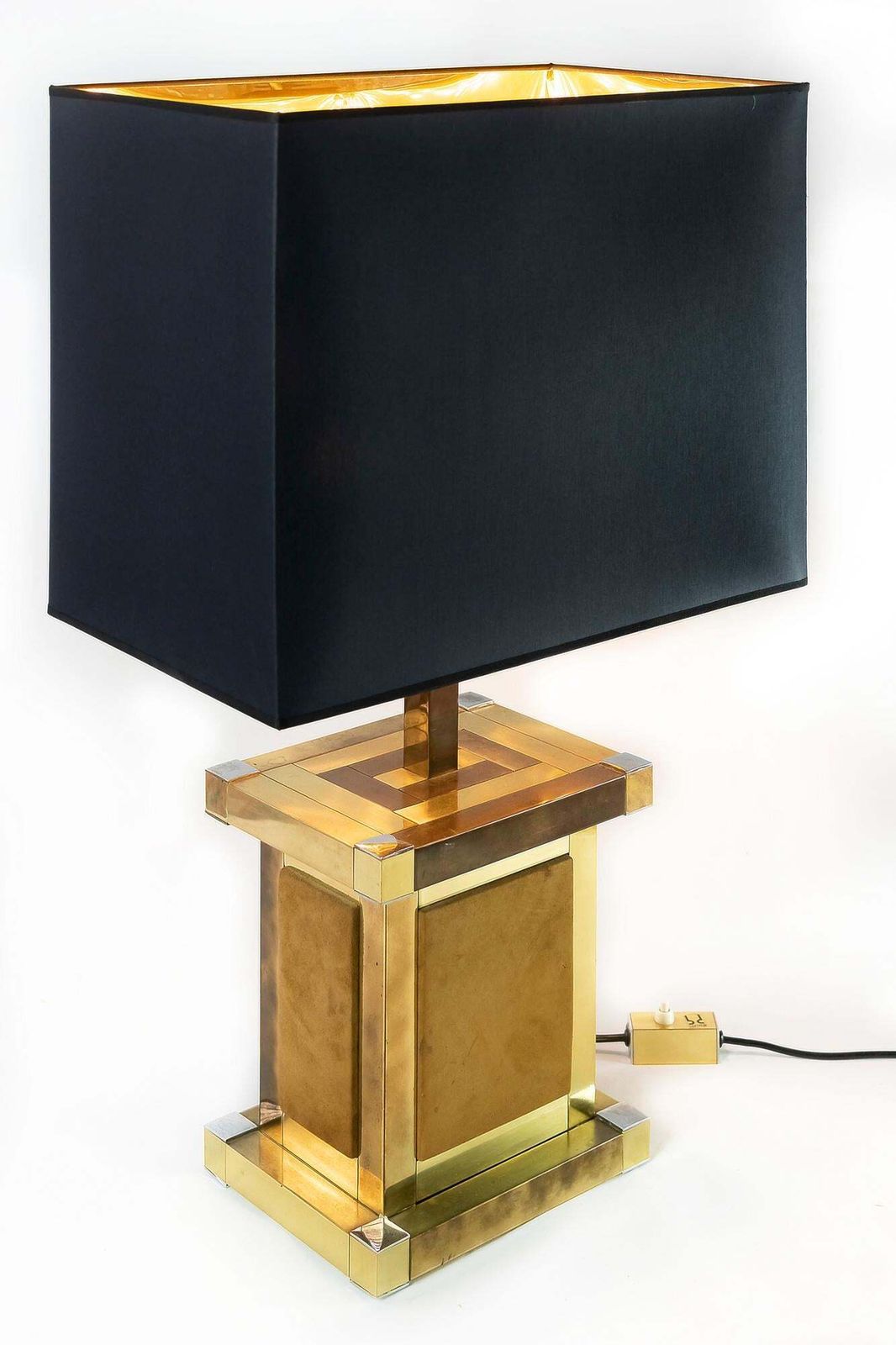 Mid Century Italian Table Lamp By Willy Rizzo For Lumica photo for sale