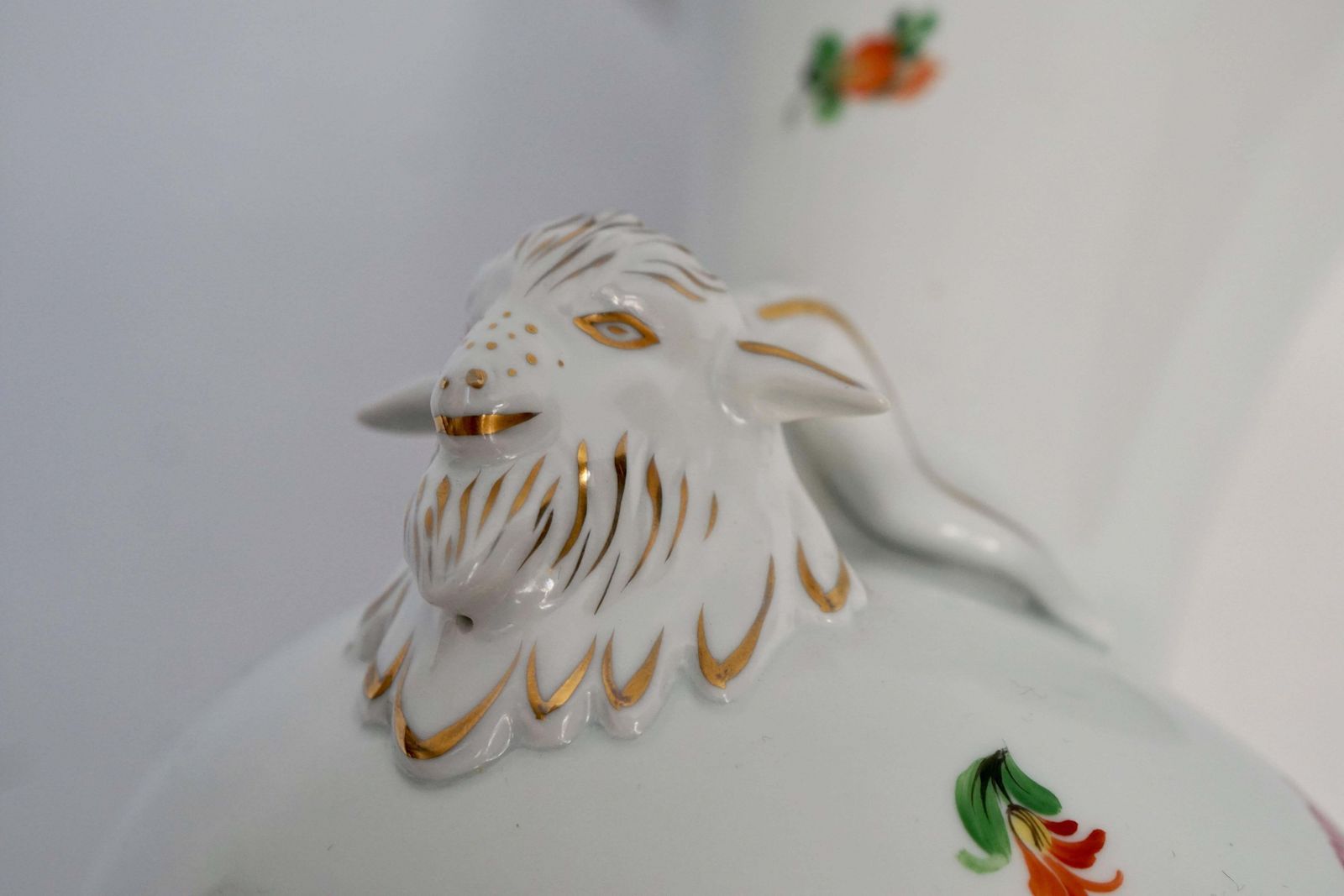 Herend Rothschild Birds Porcelain Vase photo vinterior