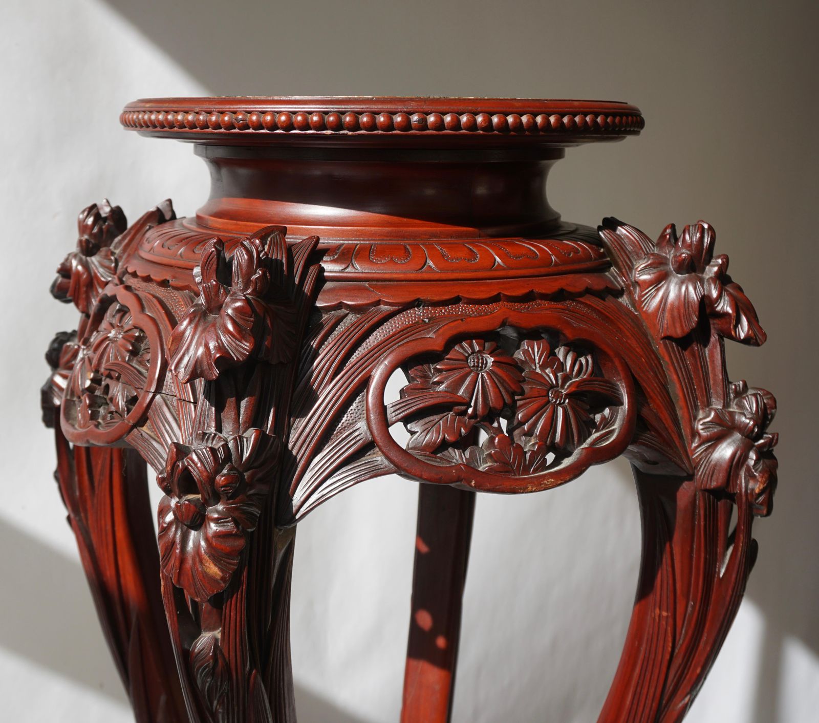 photo vinterior Chinese Rosewood Country House Pedestal