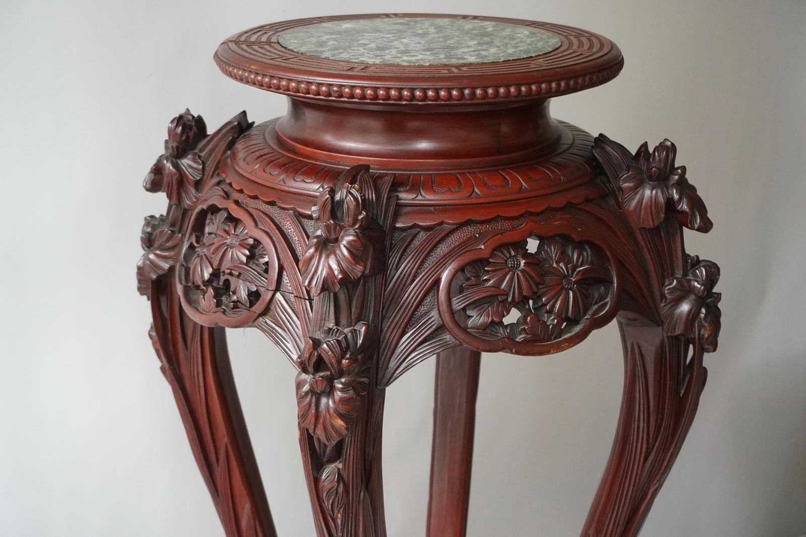 photo buy Chinese Rosewood Country House Pedestal