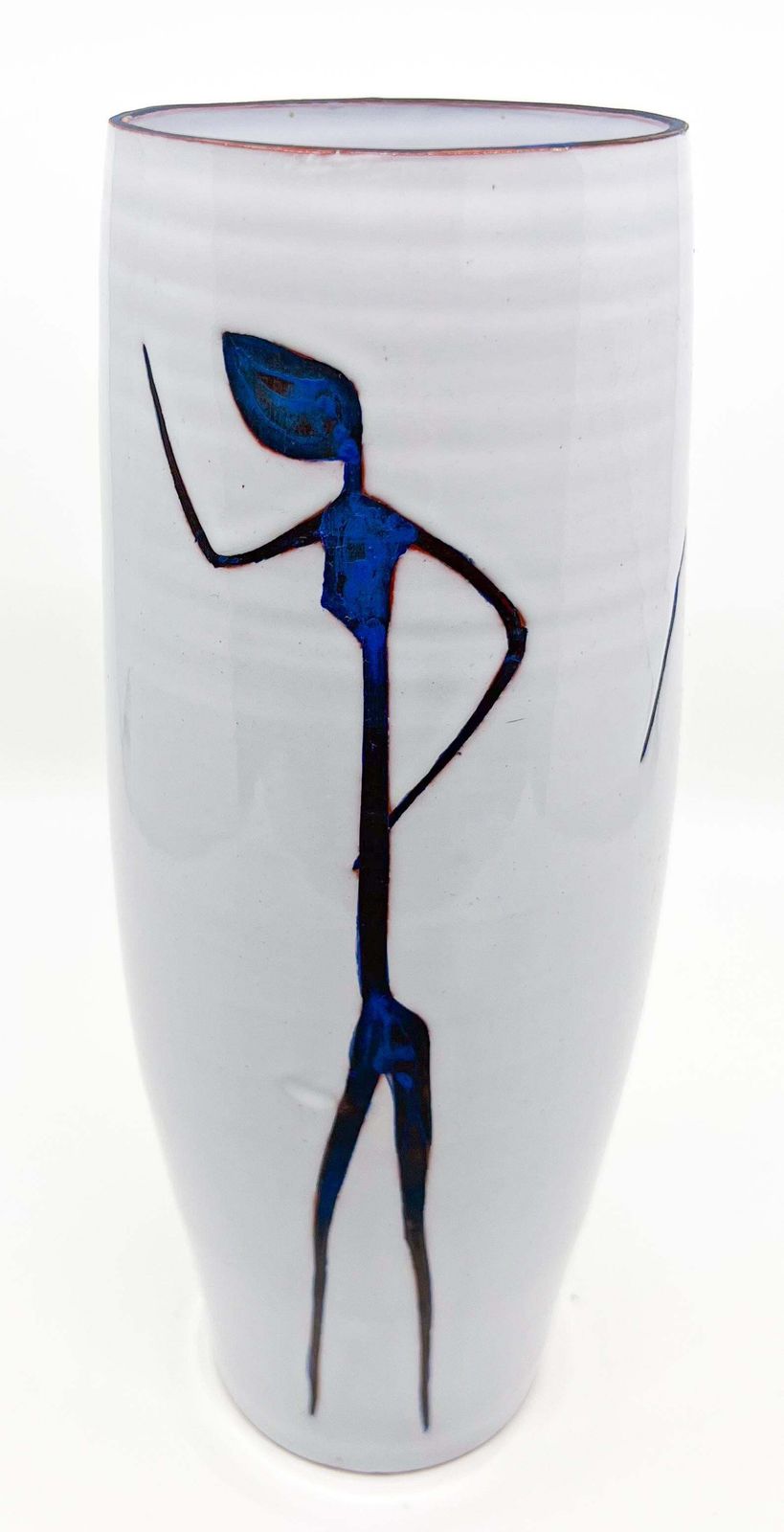 photo furniture Abstract Figurative Ceramic Pottery Vase By Hans Wagner Design