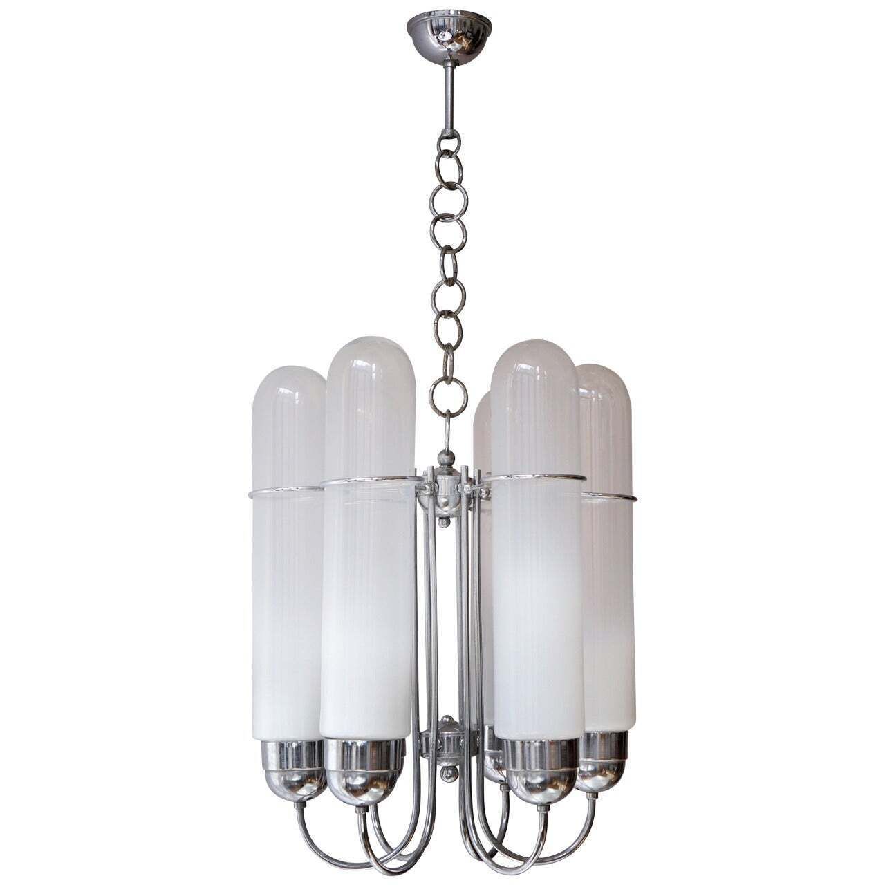 Aldo Nason For Mazzega Ceiling Fixture, Italy, 1960