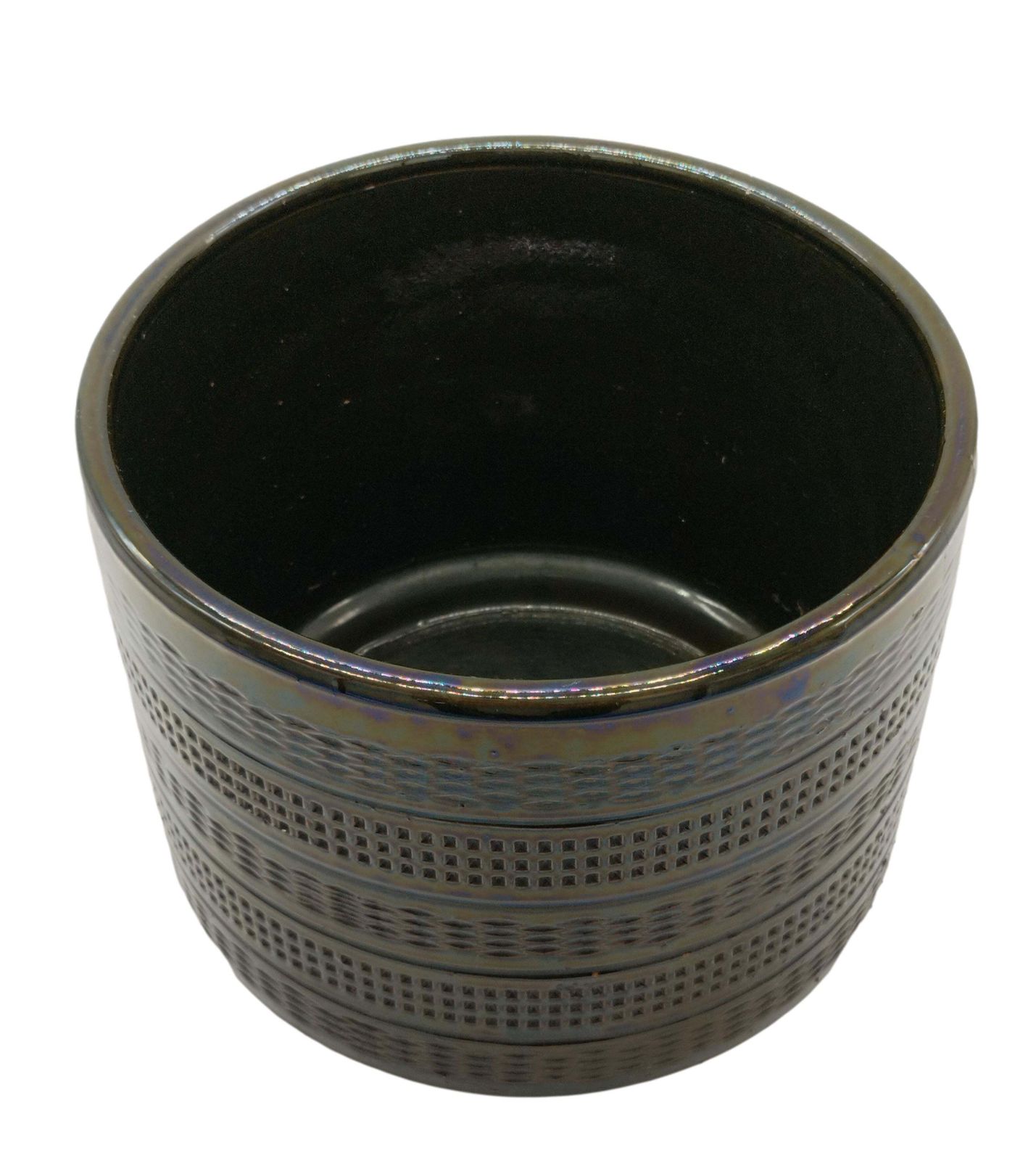 Glazed Terracotta Plant Holder 'Vasi Treviso', Italy 1960s photo furniture