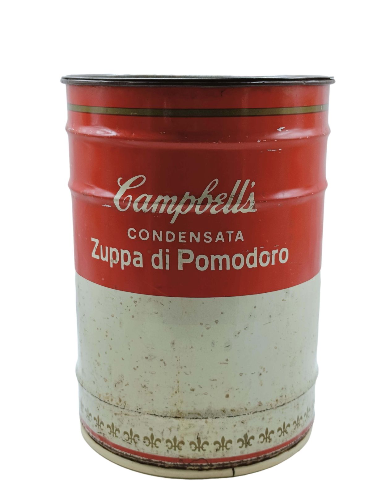 Dino Gavina For Studio Simon, Andy Warhol Campbell's Soup Stool, Italy 1971 photo furniture