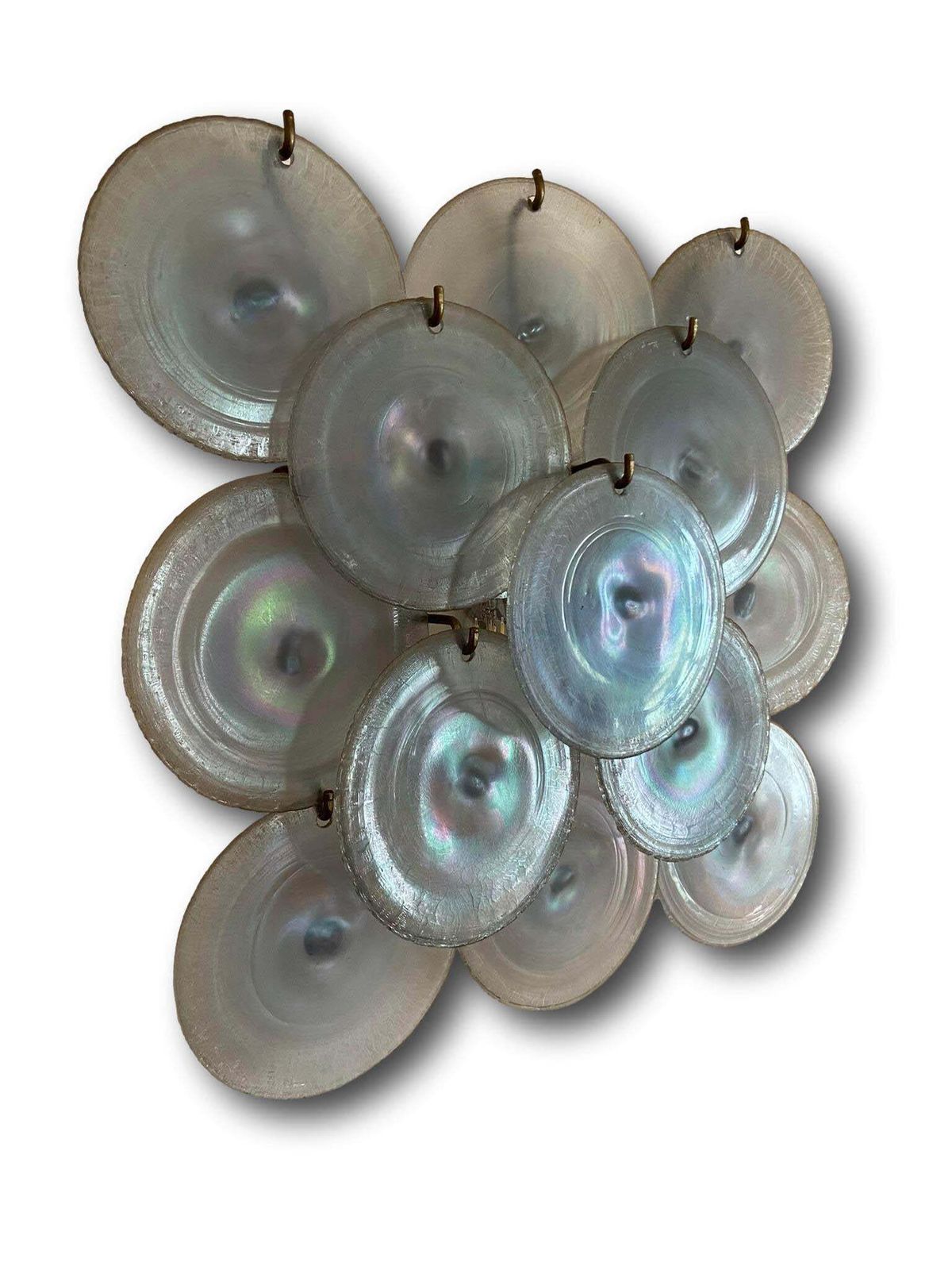 Carlo Nason For Mazzega Murano Glass Wall Lamp, Italy 1960s photo furniture