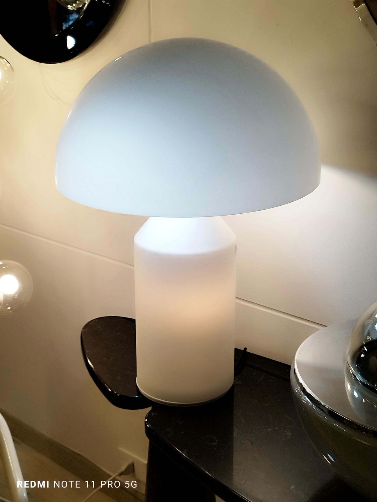 Vico Magistretti For Oluce  "Atollo 235" Table Lamp, Italy 1970s photo for sale