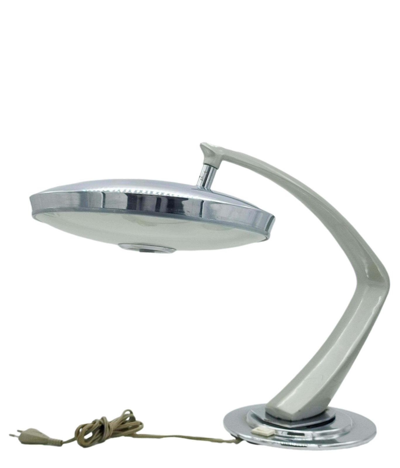 Luis Perez De La Oliva Fase  "Boomerang 2000" Articulated Desk Lamp, Spain 1970s photo furniture